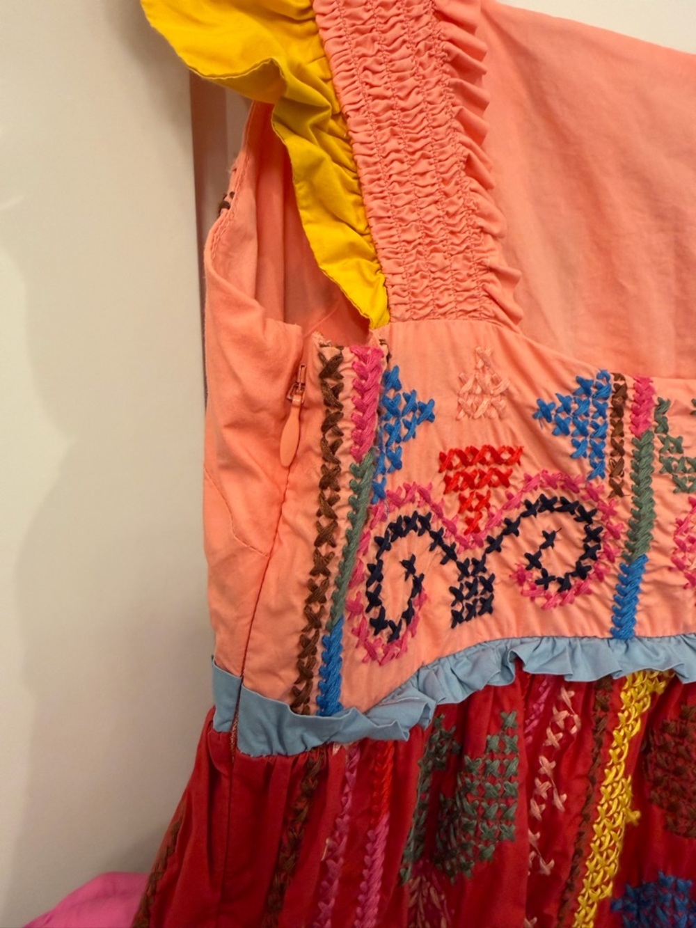 FARM Rio Colorblocked Mini Dress - Picture 10 of 12